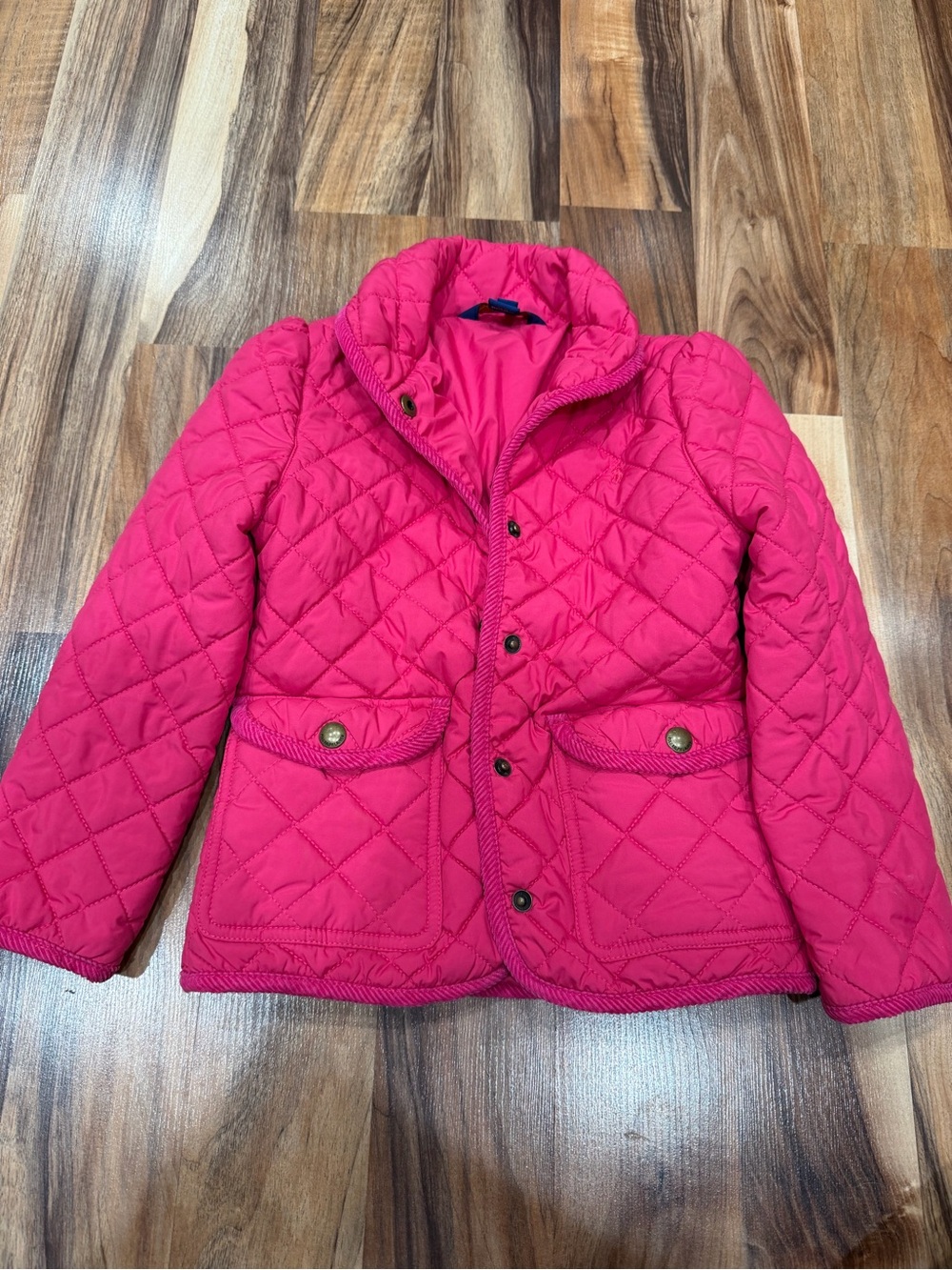 Polo by Ralph Lauren Hot Pink Quilted Puffer Jacket